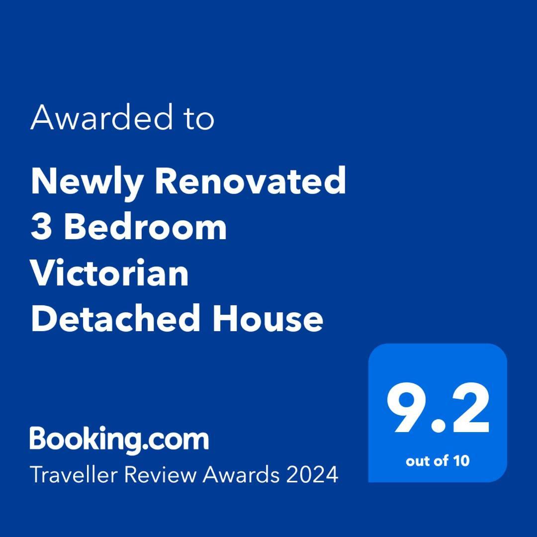 Newly Renovated 3 Bedroom Victorian Detached House บอร์นมัธ ภายนอก รูปภาพ